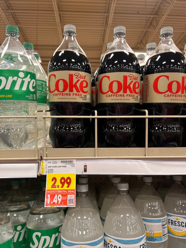 soda kroger shelf image