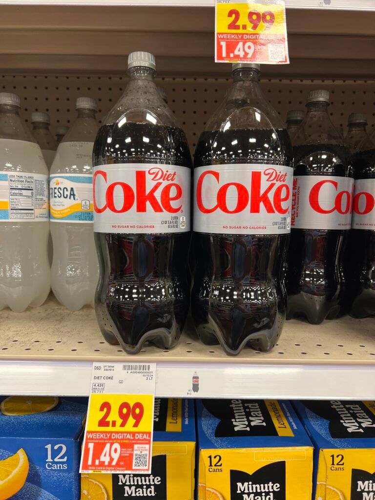 soda kroger shelf image