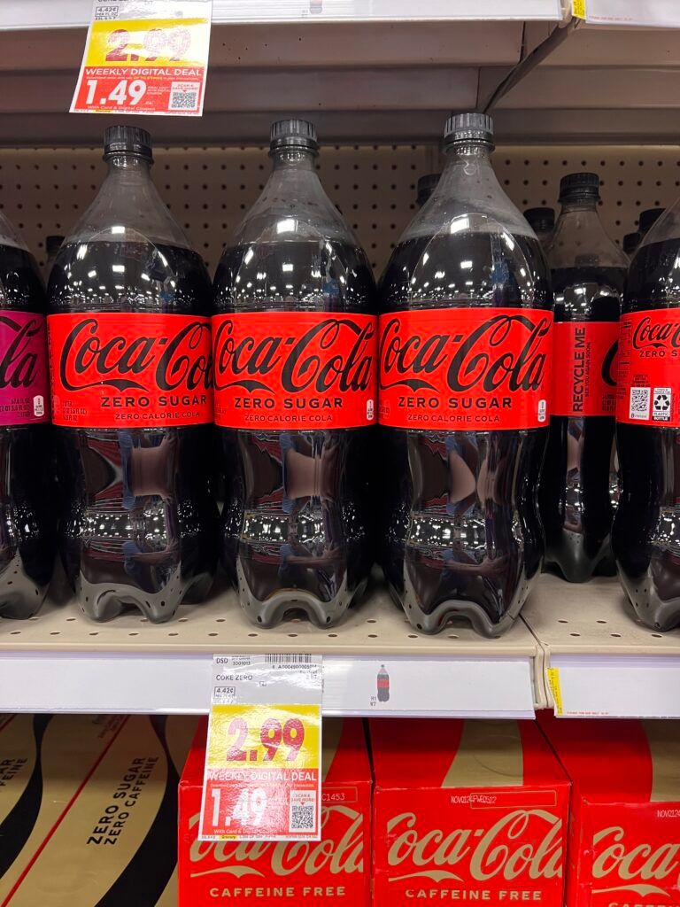 soda kroger shelf image