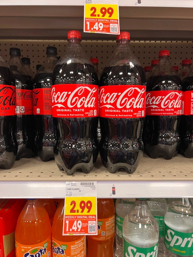 soda kroger shelf image