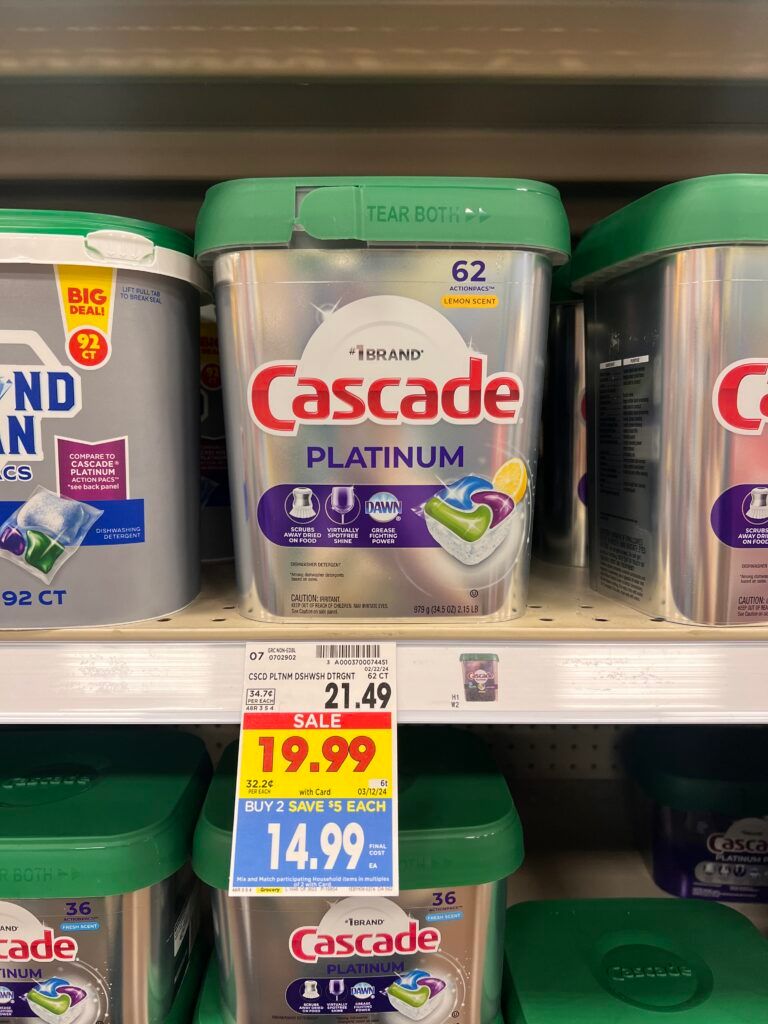 cascade kroger shelf image