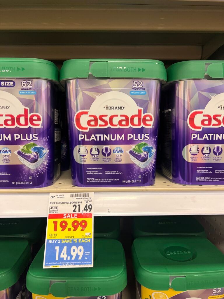 cascade kroger shelf image