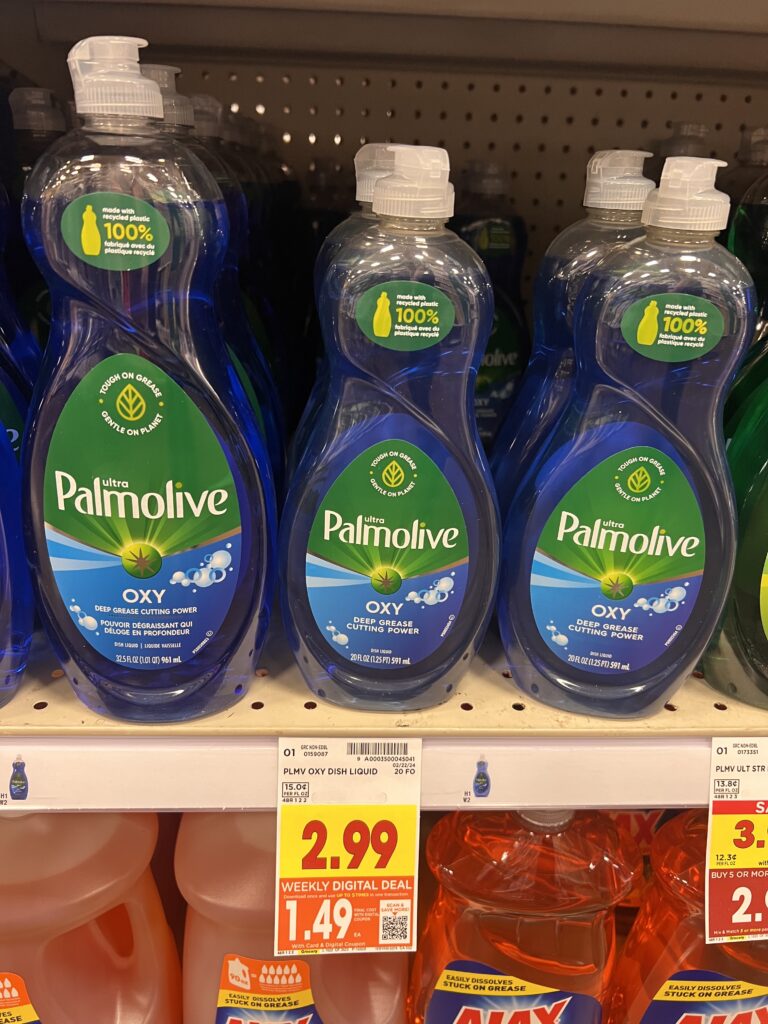 palmolive dish soap kroger shelf image
