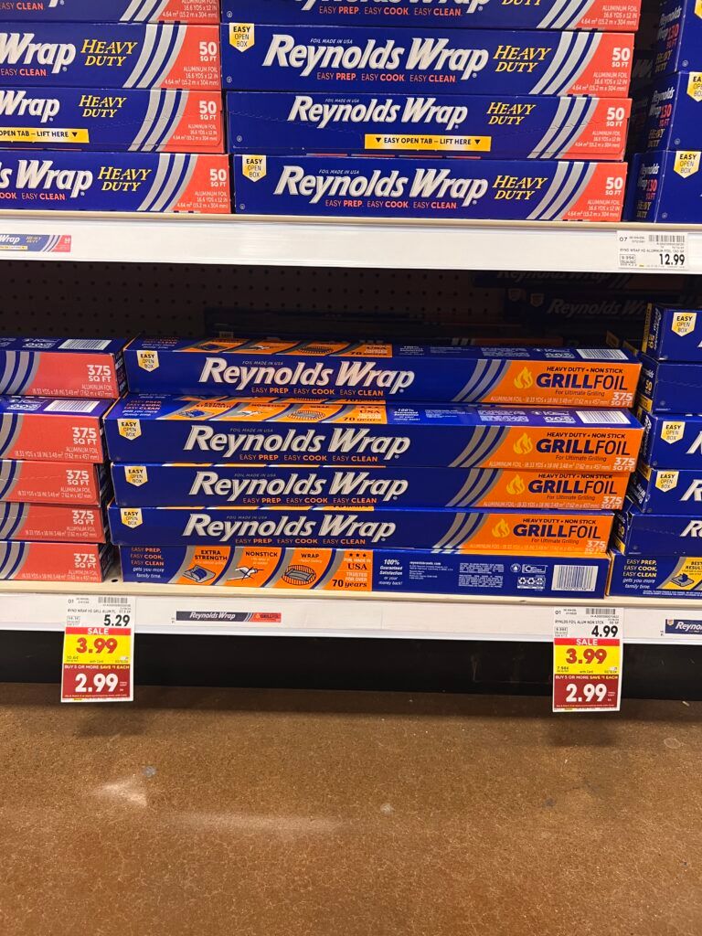 reynolds wrap foil kroger shelf image