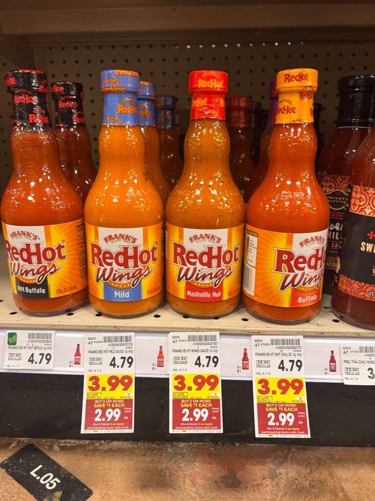 franks red hot kroger shelf image 