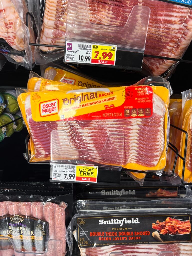 oscar mayer kroger shelf image