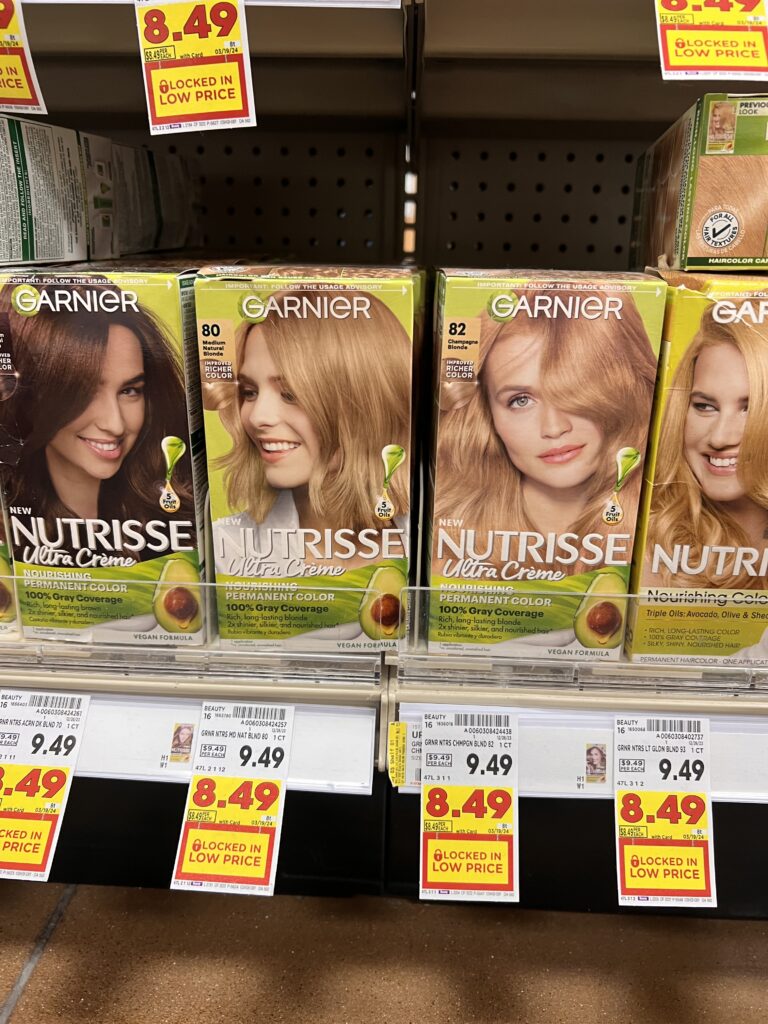 nutrisse hair color kroger shelf image