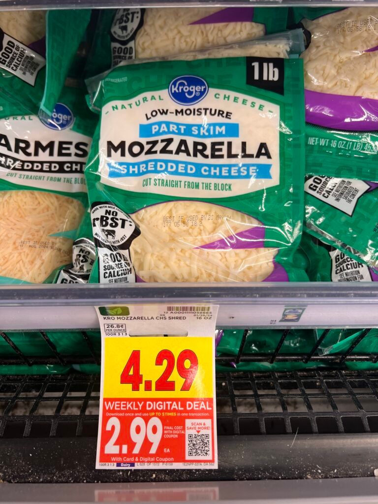 kroger cheese shelf image 