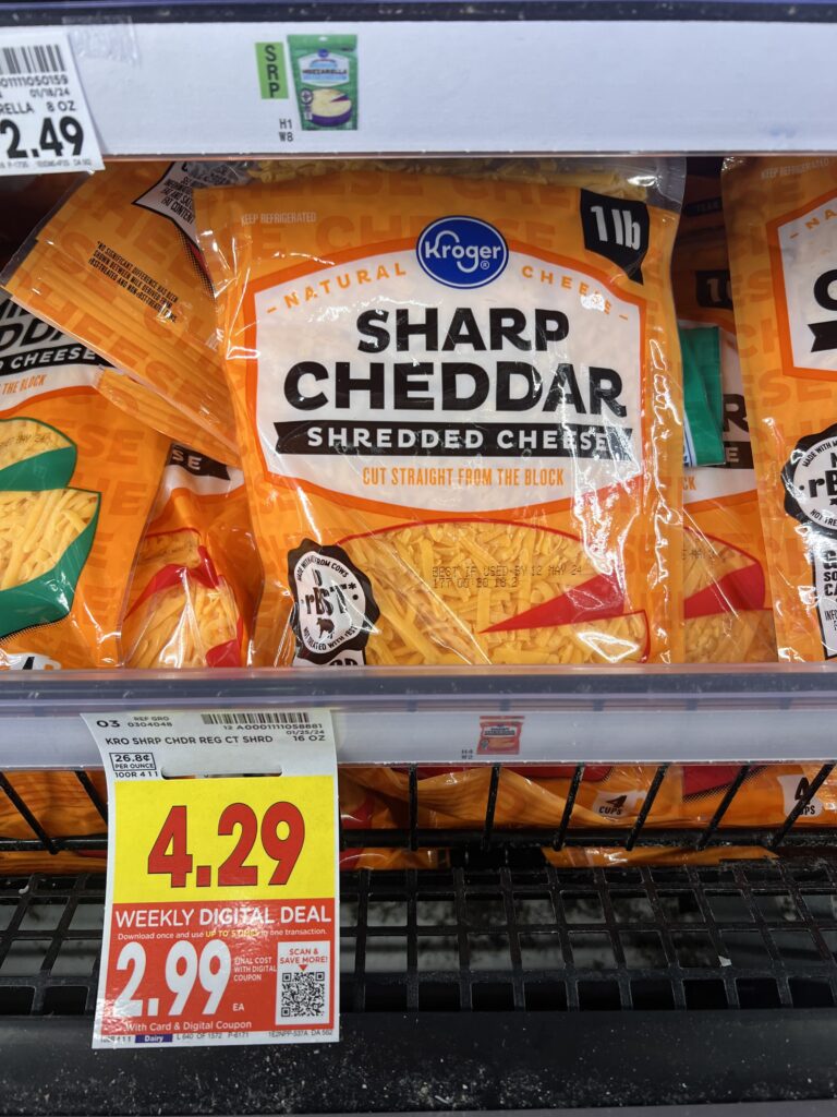 kroger cheese shelf image 