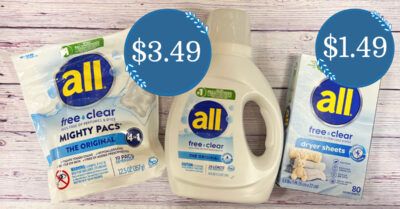 all free clear detergent and dryer sheets kroger krazy
