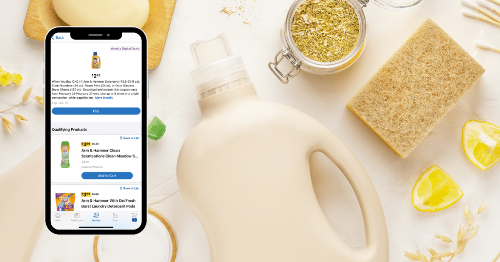 arm and hammer laundry digital