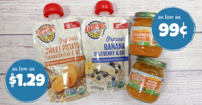 earth's best baby food jars and pouches kroger krazy