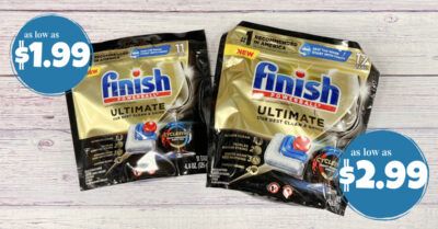 finish ultimate dishwasher tabs kroger