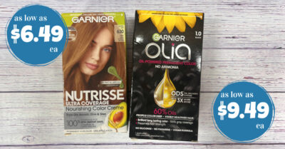 garnier nutrisse and olia hair color kroger krazy