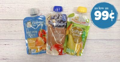 gerber, happy tot, happy baby food pouches kroger krazy