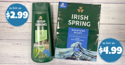 irish spring bar soap and body wash kroger krazy