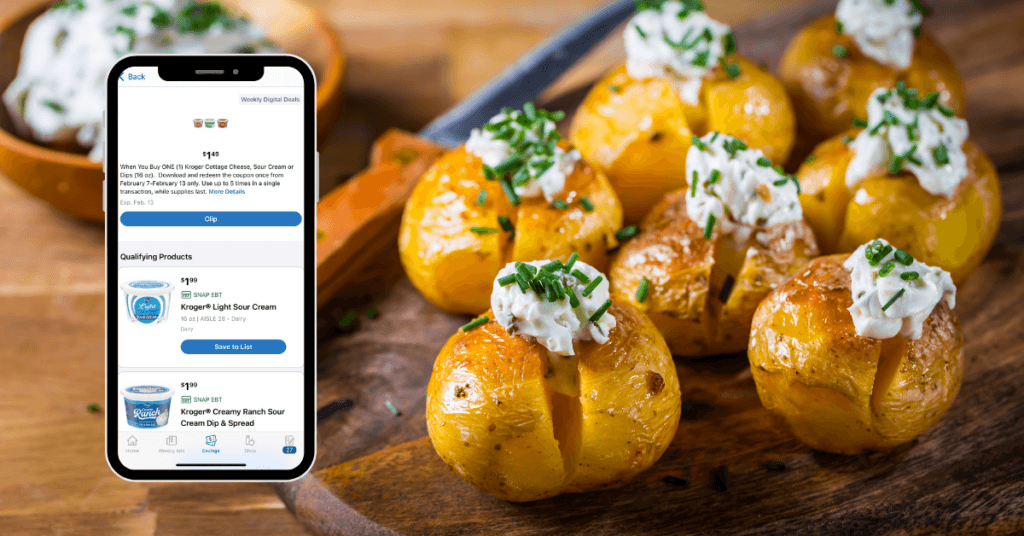 kroger sour cream digital mega
