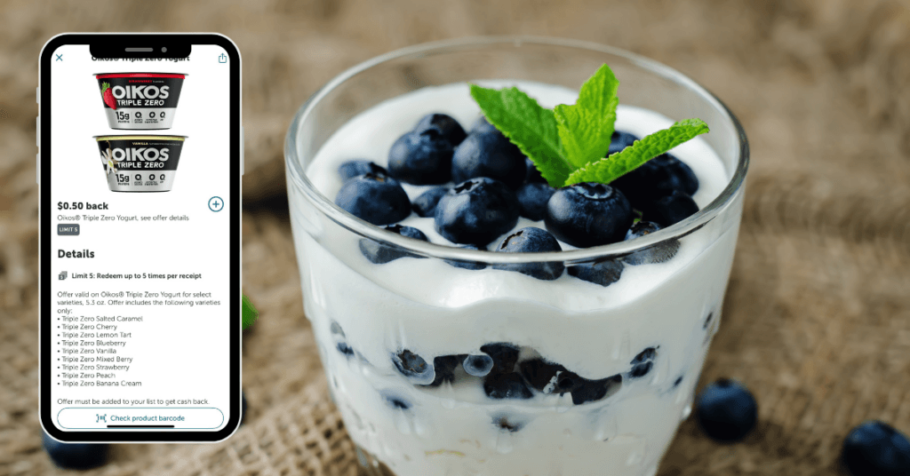 oikos triple zero rebate kroger