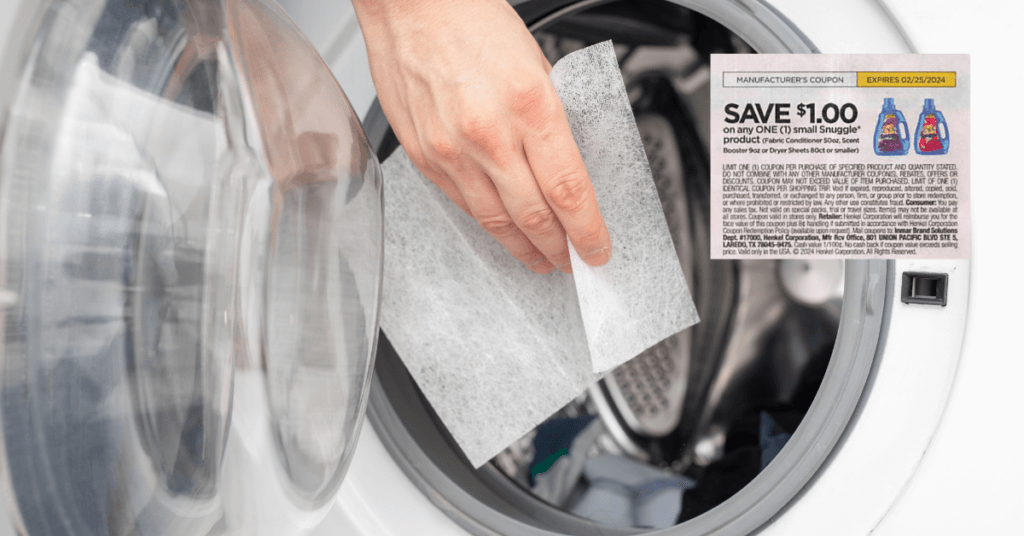 snuggle dryer sheets mega insert