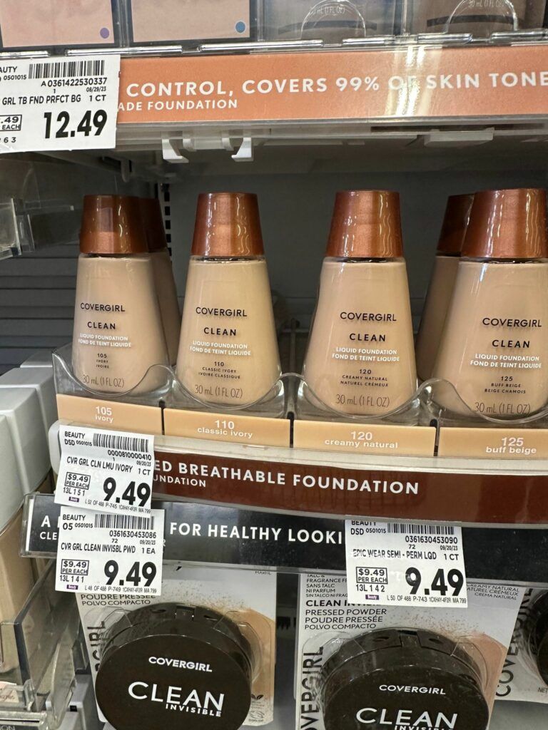 covergirl kroger shelf image