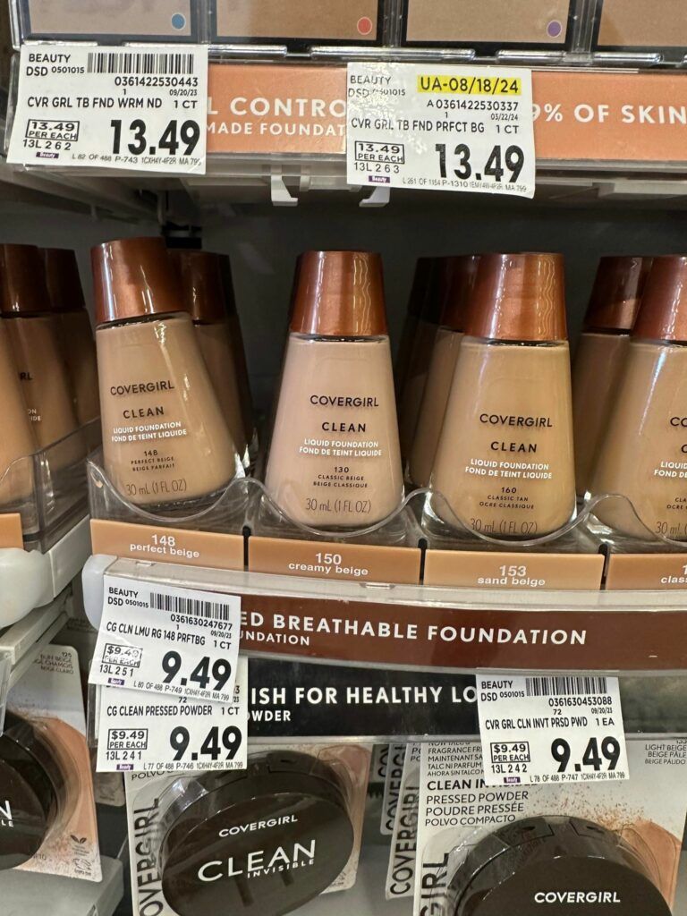 covergirl kroger shelf image