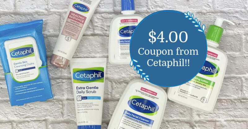 Sign Up and receive $4.00 Coupon for Cetaphil! - Kroger Krazy