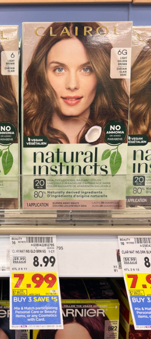Clairol Natural Instincts Hair Color Kroger Shelf Image
