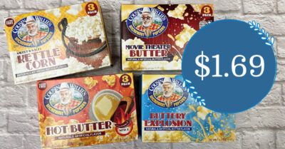 Cousin Willie's Microwave Popcorn Kroger Krazy