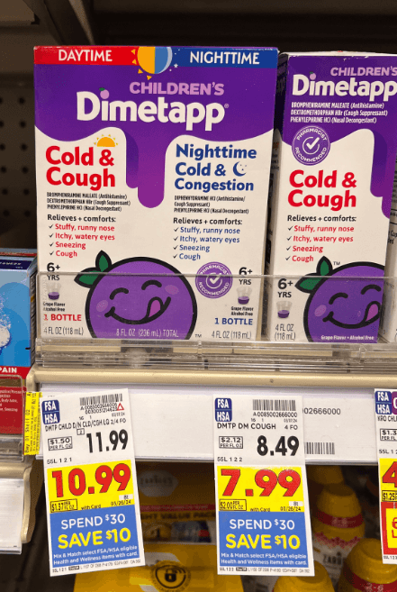 Dimetapp Kroger Shelf Image 