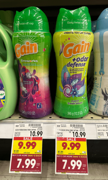 Gain Fireworks Kroger Shelf Image