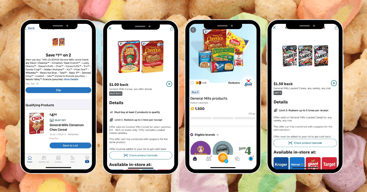 General Mills Cereals are B2G3 FREE + Coupons &amp; Rebates (pay as low as ...