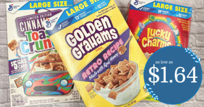 General Mills Large Cereals Kroger Krazy