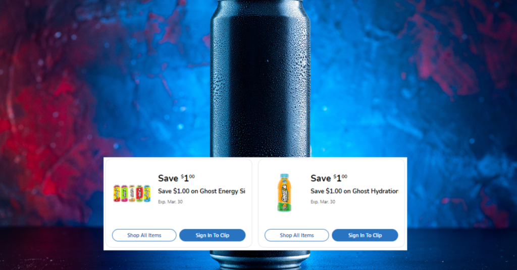 Ghost Energy and Hydration Drinks Kroger Coupons