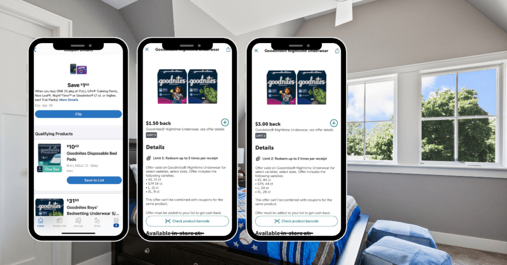 Goodnites Nighttime Underwear Kroger Coupon Rebates (1)