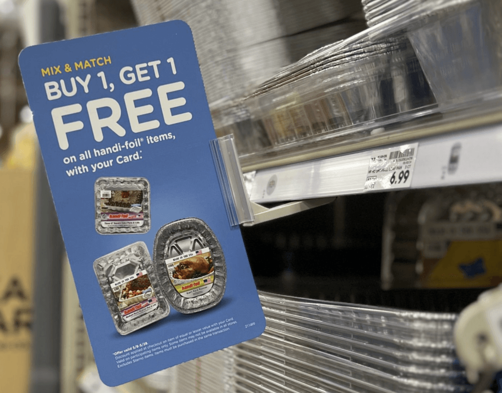 Handi-Foil Kroger Shelf Image