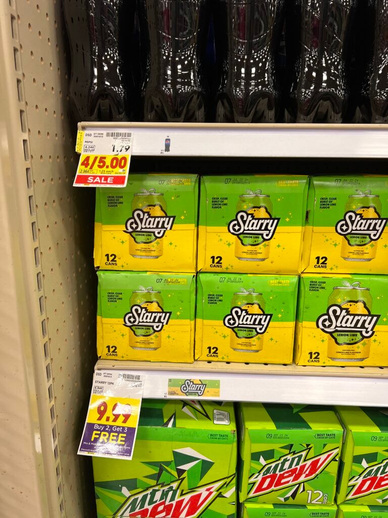 soda kroger shelf image