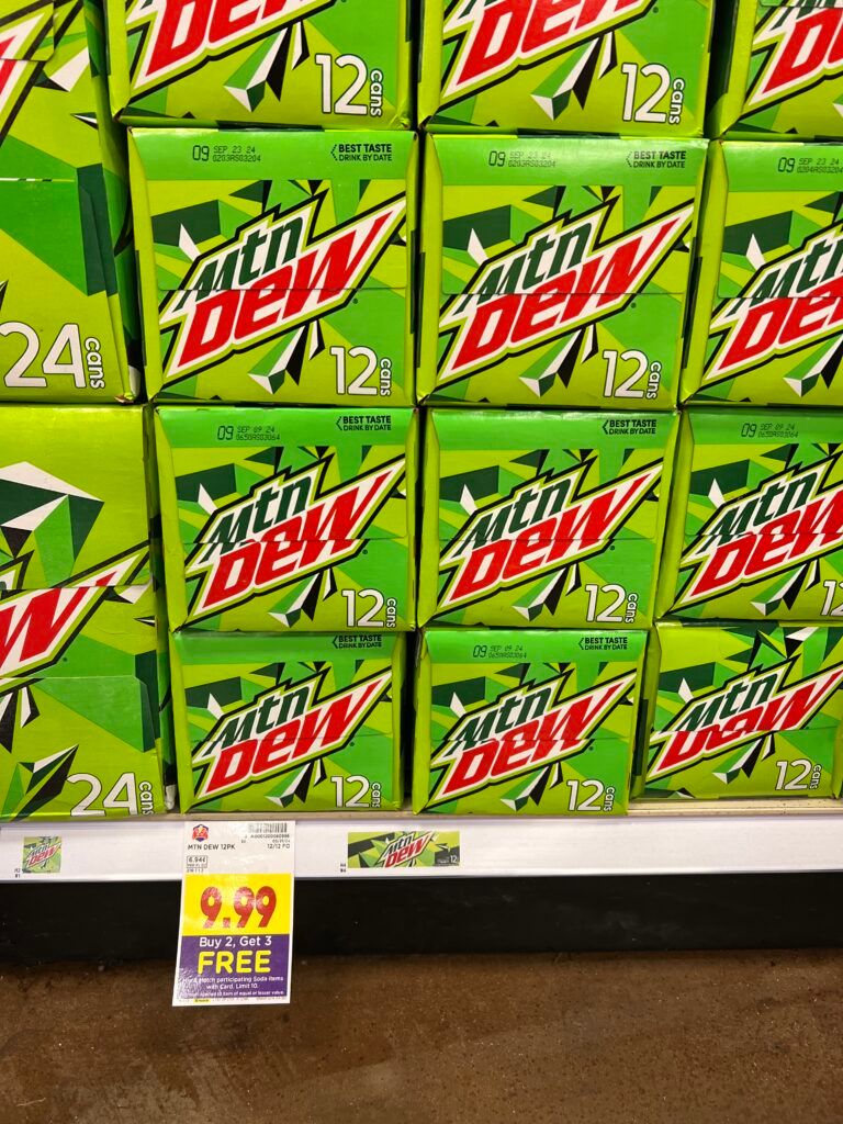 soda kroger shelf image