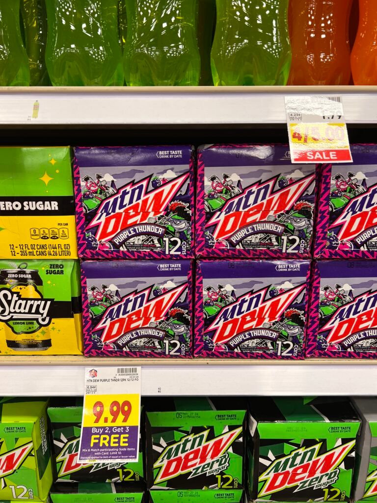 soda kroger shelf image