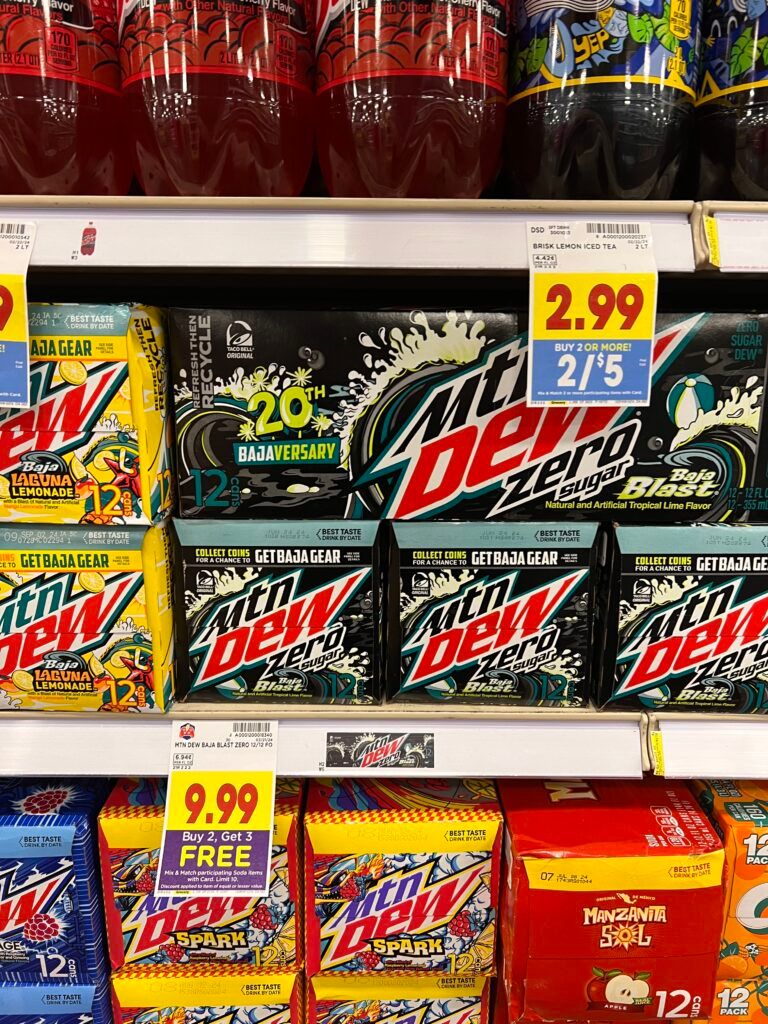 soda kroger shelf image