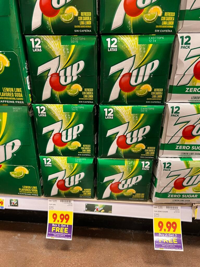 soda kroger shelf image