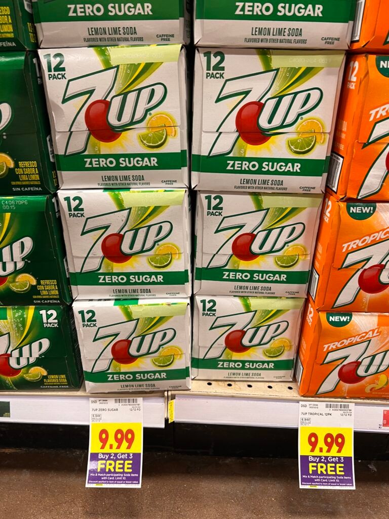 soda kroger shelf image