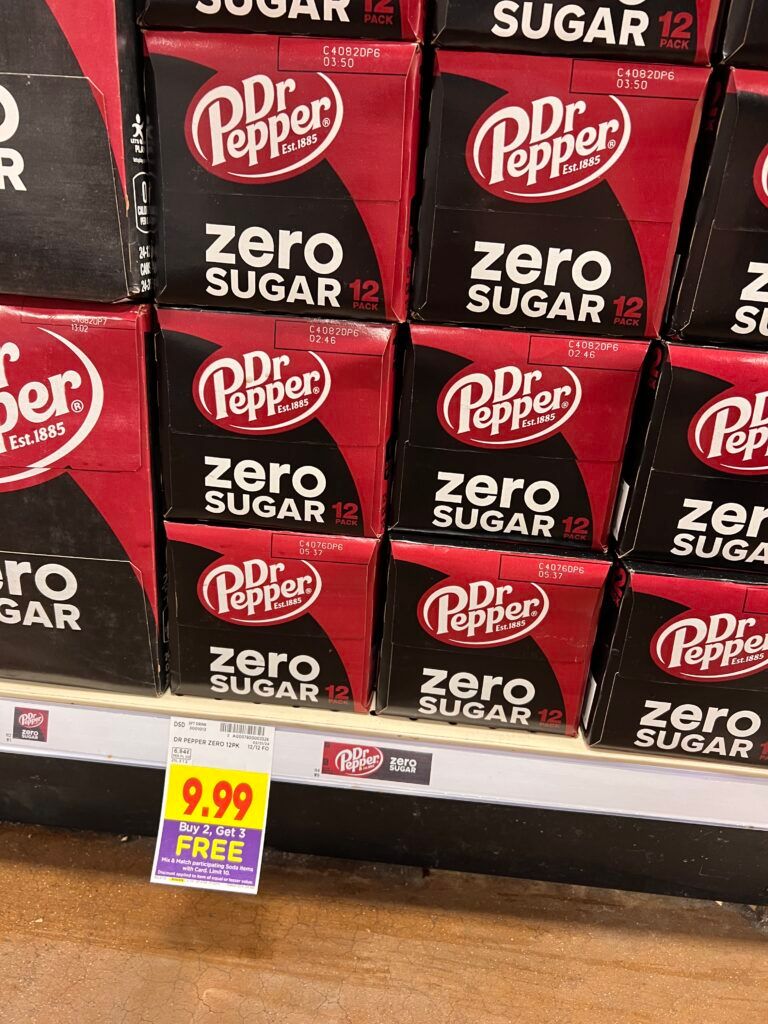 soda kroger shelf image