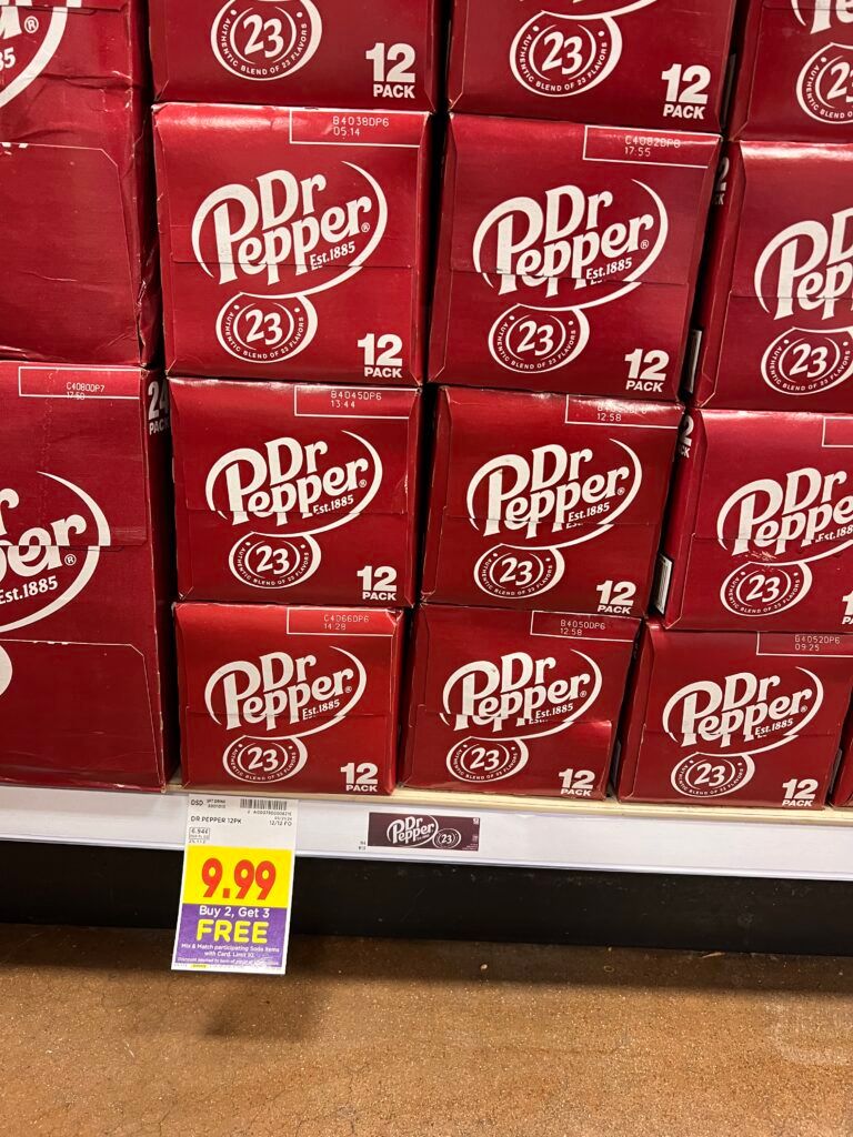 soda kroger shelf image