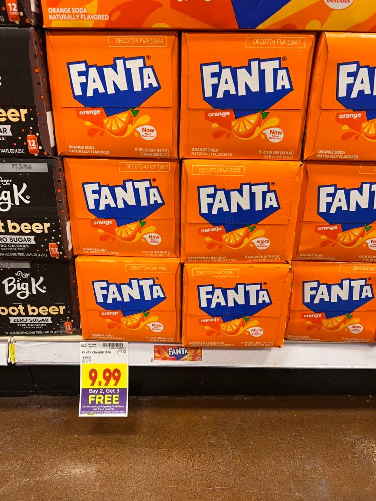 soda kroger shelf image