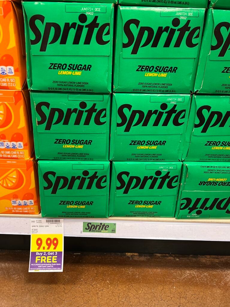 soda kroger shelf image