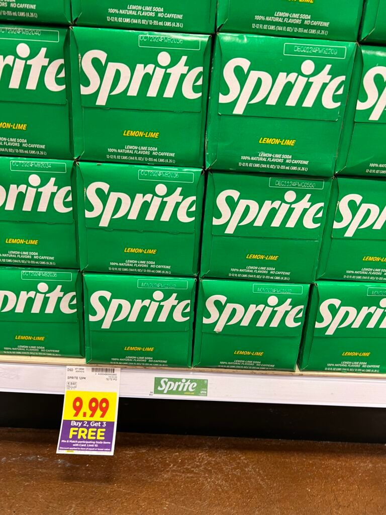 soda kroger shelf image