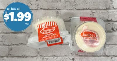 Juniors Little Fella Cheesecakes kroger krazy