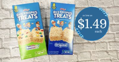 Kellogg's Rice Krispies Treats Kroger Krazy