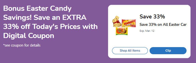 Kroger Easter Candy Coupon