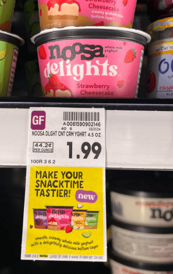 Noosa Delights Kroger Shelf Image